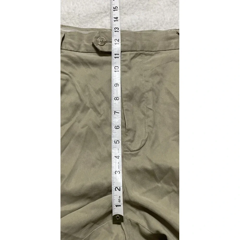 Tommy Bahama Shorts Men's 35 Beige Pleated Front Shorts
